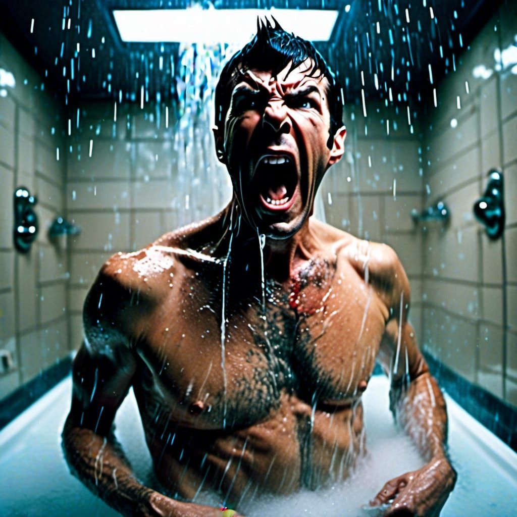 Mr. Spock Shower Surprise in Sci-Fi Style