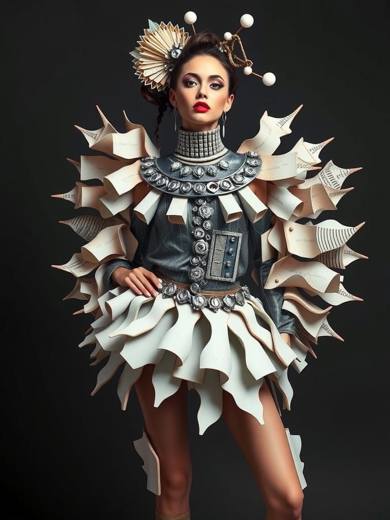 Avant-Garde Art woman