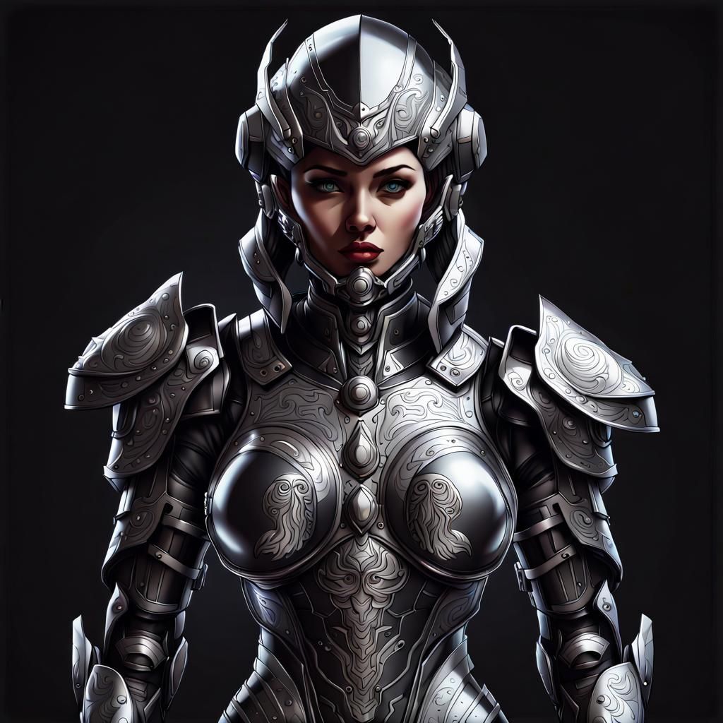 Heirloom Powered Armor - Female (Visor Open)