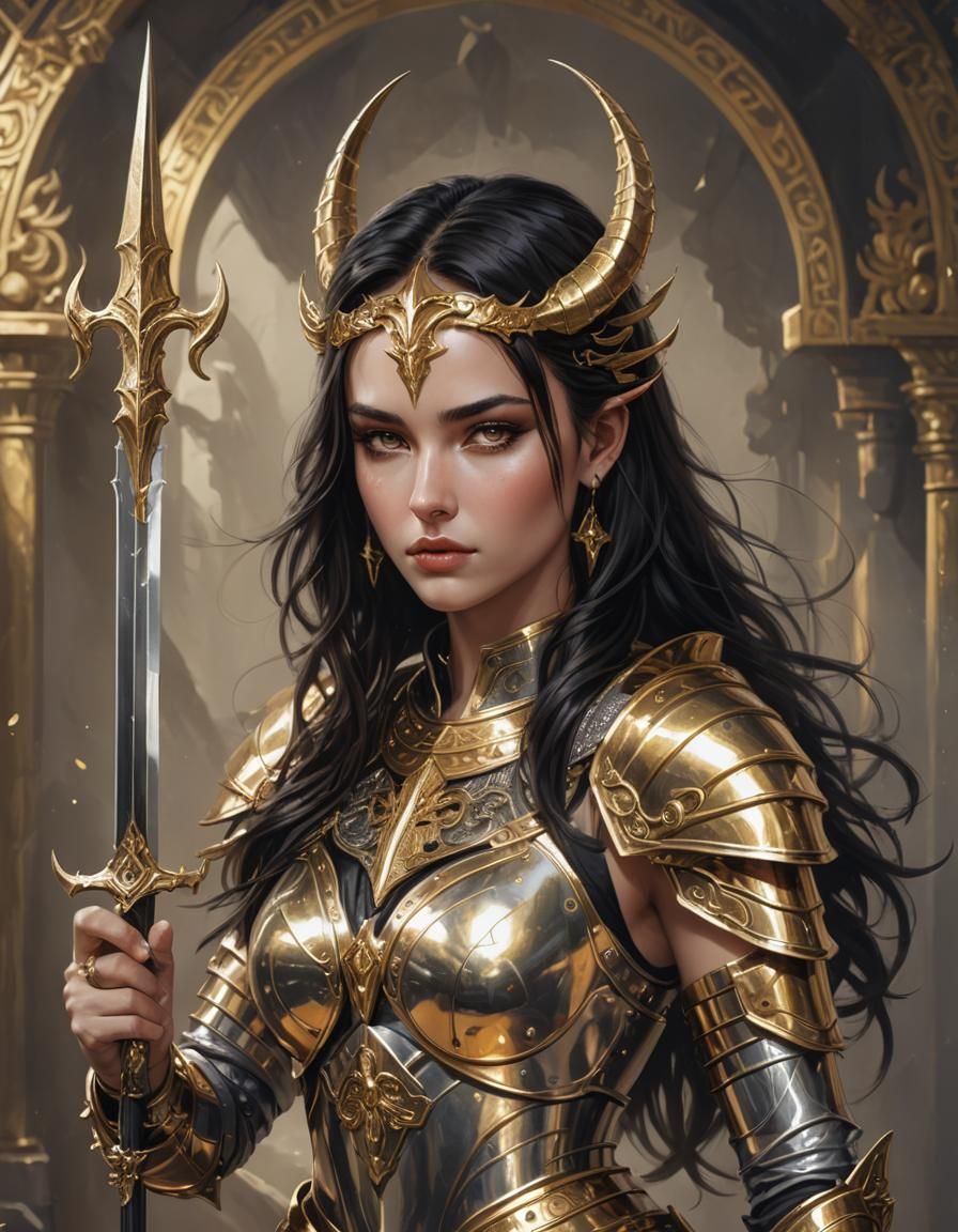 Skorpion Goddess  (ready for a battle) #2