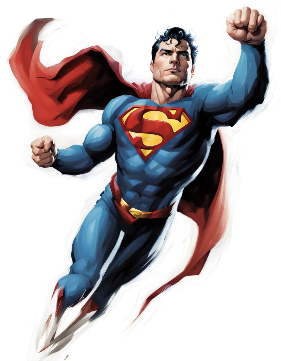 The Iconic Superhero Superman