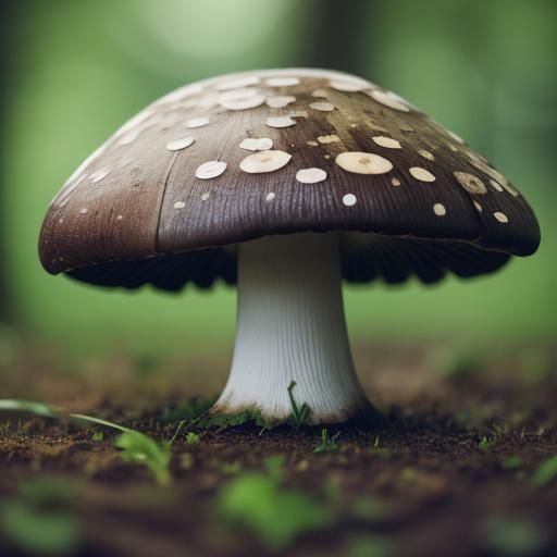 Mushroom Macro Photography with Bokeh