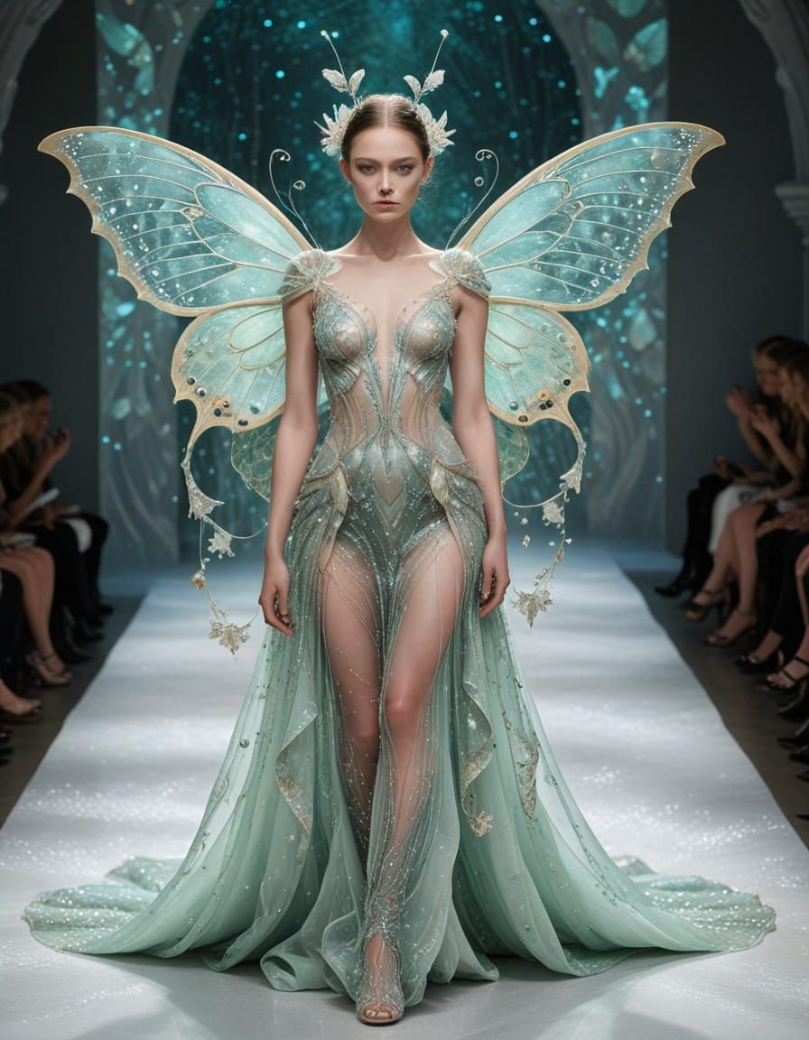 Luna moth fashion