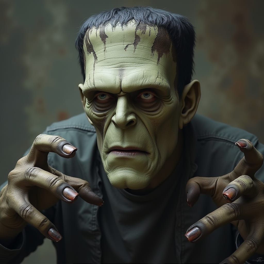 Unsettling Frankenstein's Monster with Stitched Seams