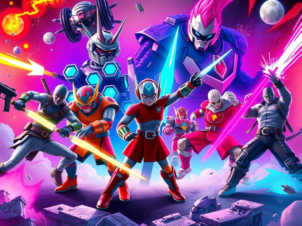 Epic Battle of Animated Warriors vs Live-Action Heroes in a ...