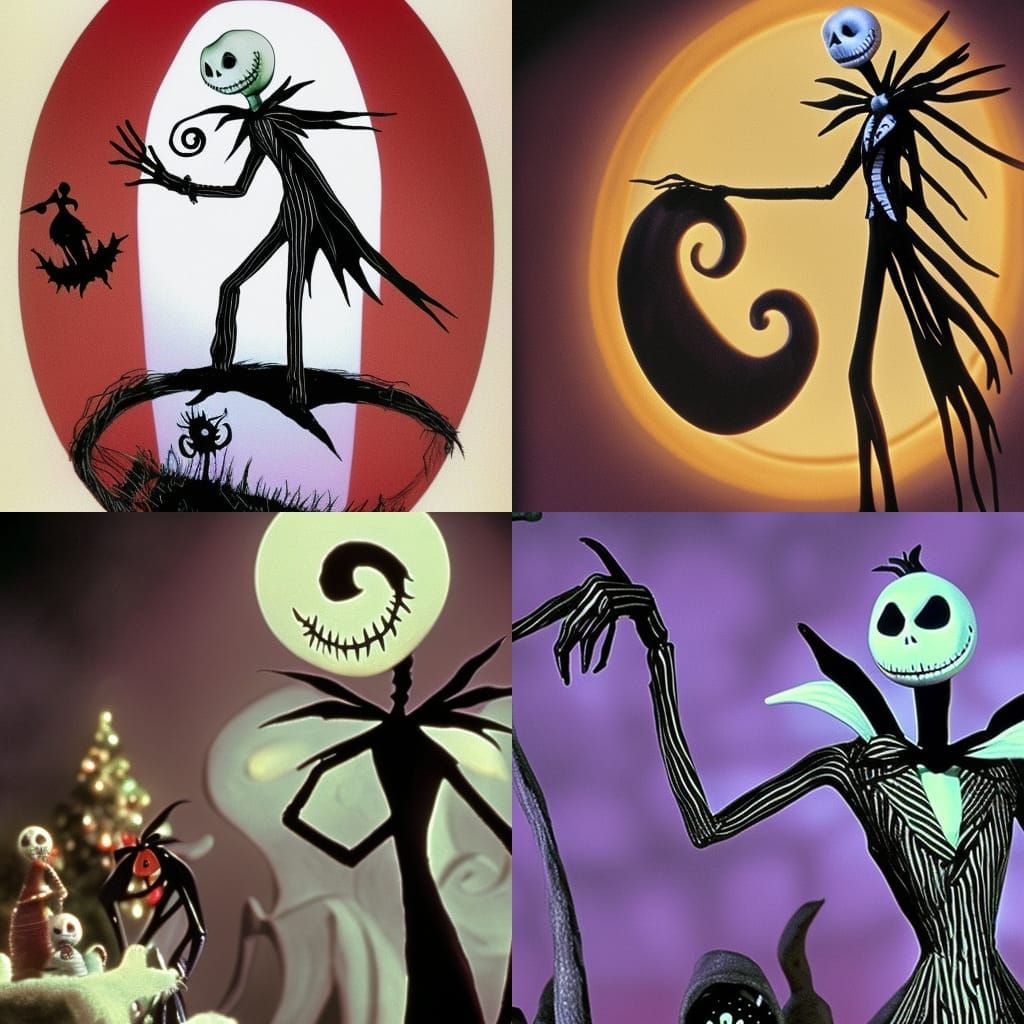 Nightmare Before Christmas: A Digital Artwork