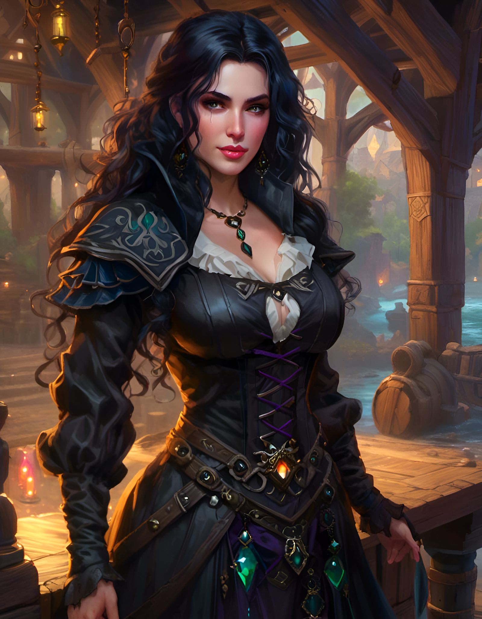 Yennefer of Vengerberg Fantasy Portrait