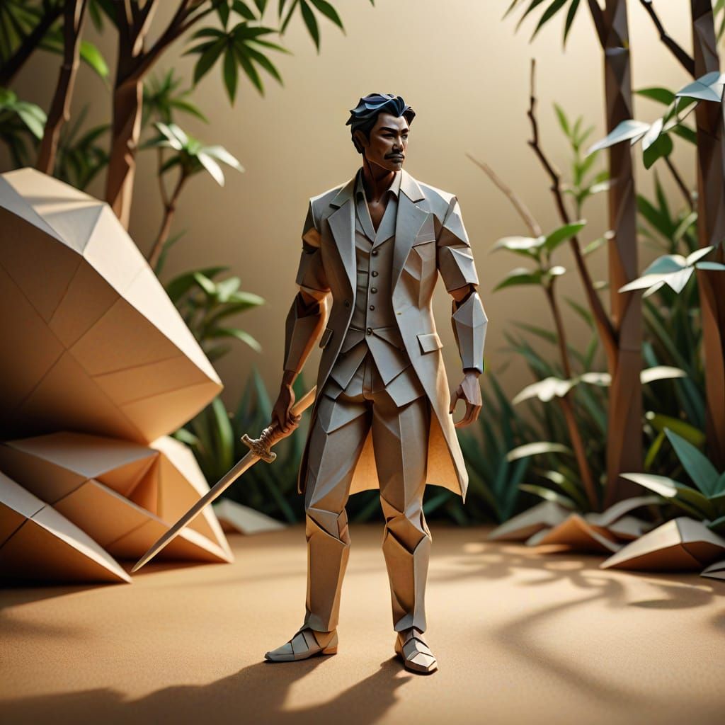 Papercuts: Beware the Origami Swordsman