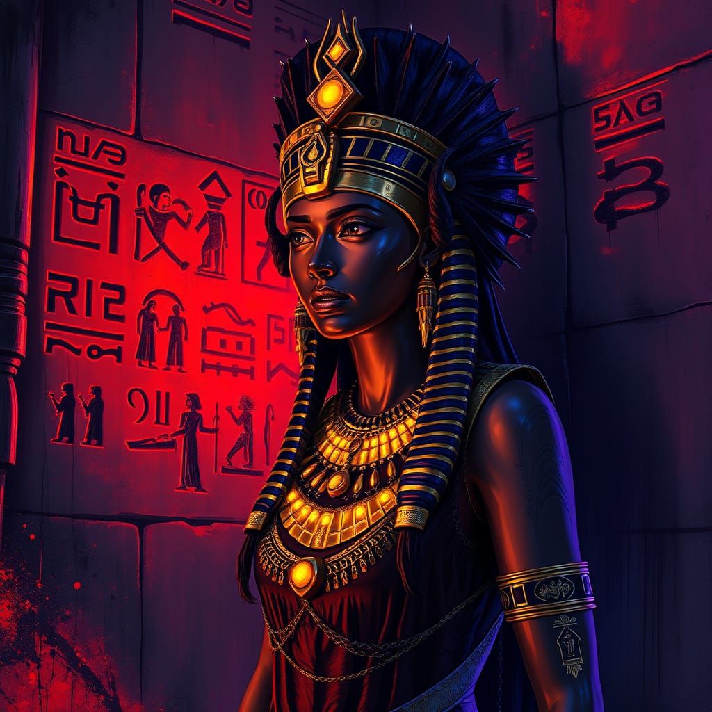 An Egyptian queen