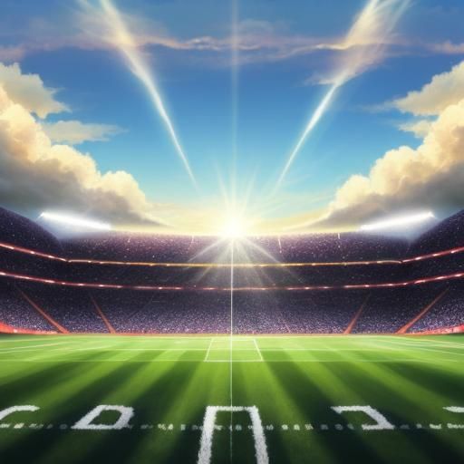 Football in Divine Sunshine and Soft Focus