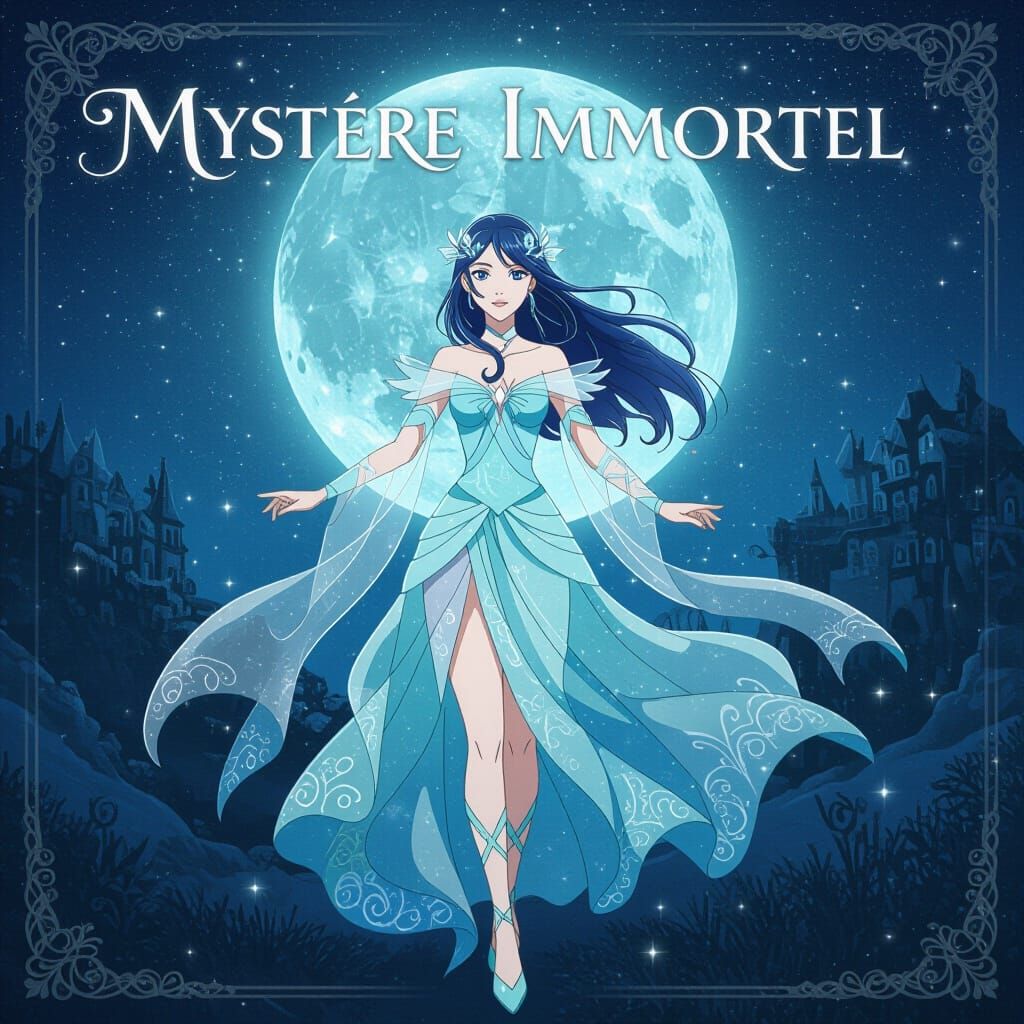 Celestial Immortal Mystery Abstract Art