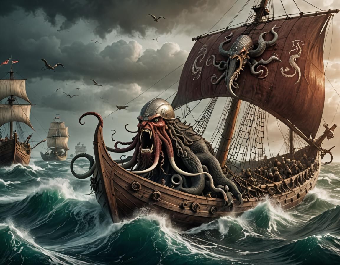 Kraken pirate ship