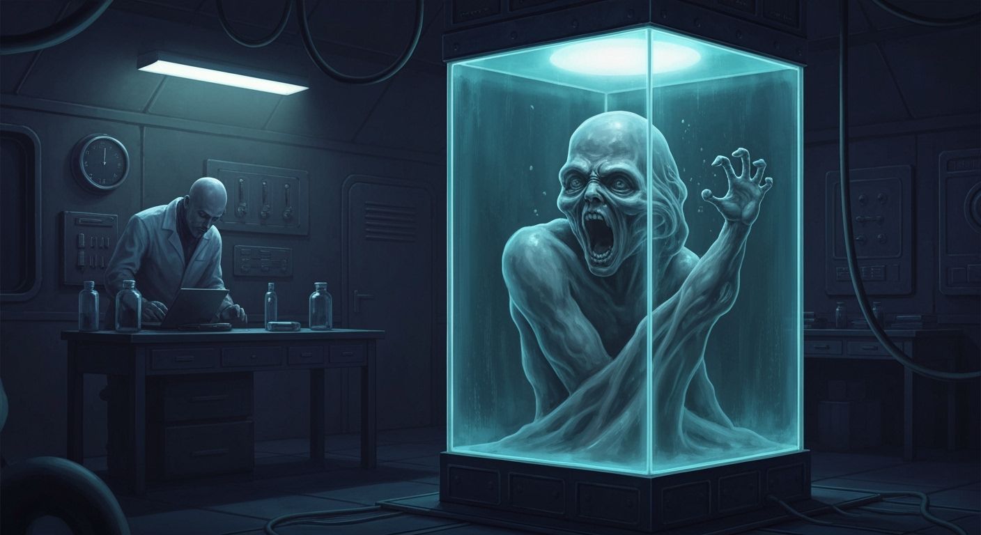 Mad Scientist's Lab: Shape-Shifter in Tank