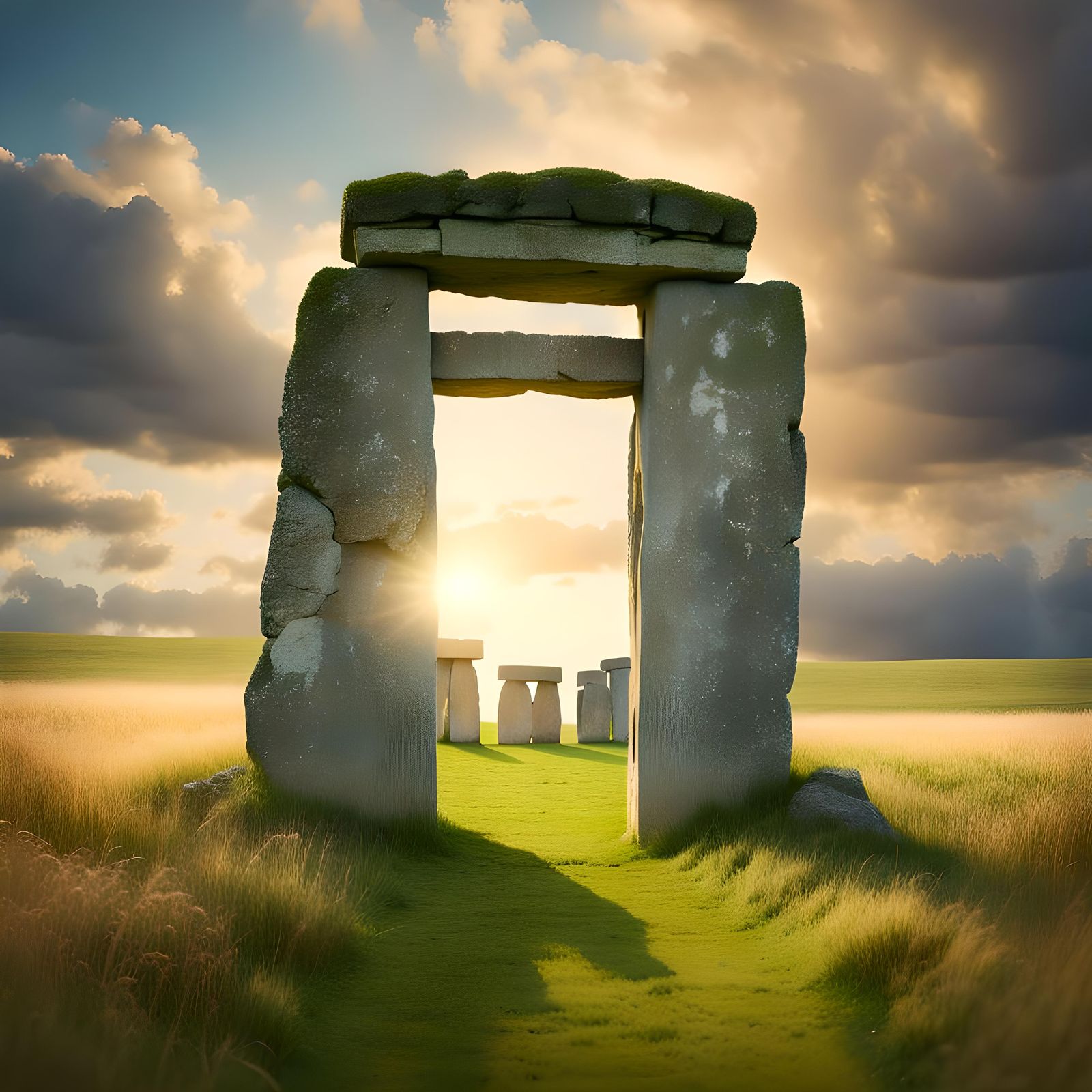 Stonehenge Portal: Magic Doorway Radiating Power