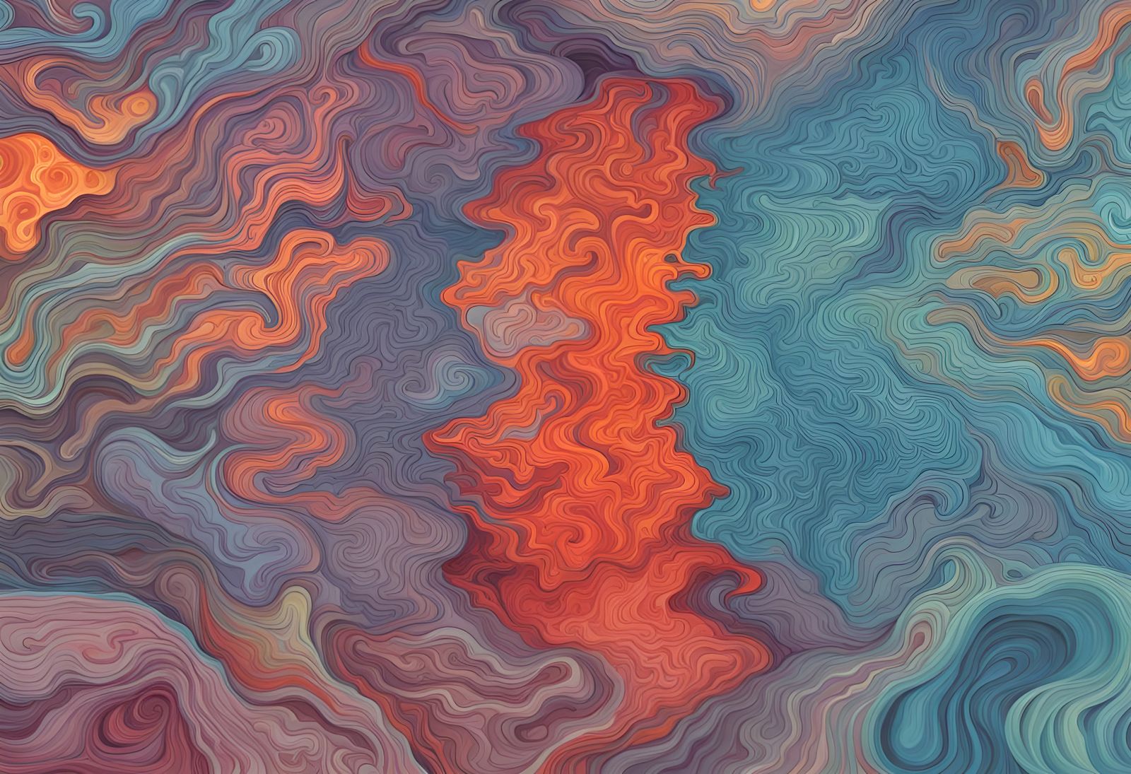 Abstract AI Interpretation: What Do You See?