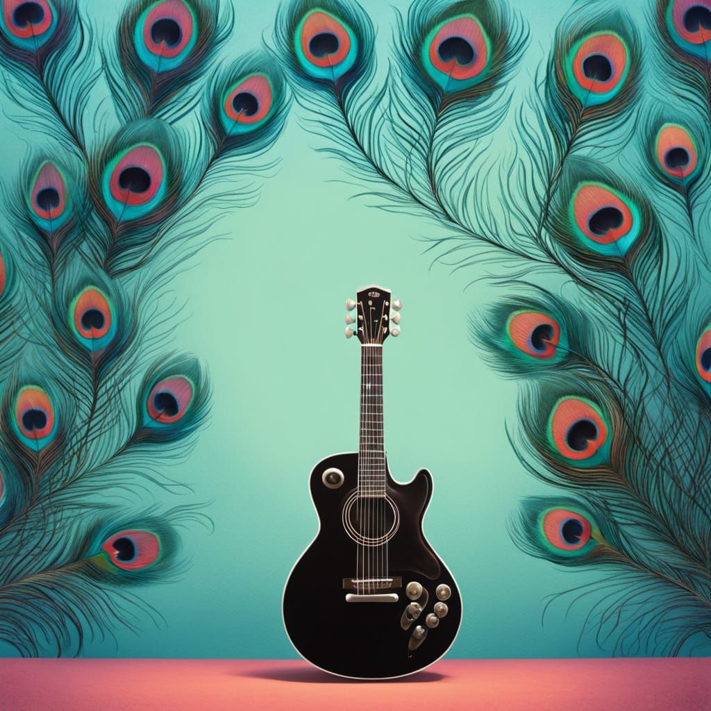 Guitar and Feathers