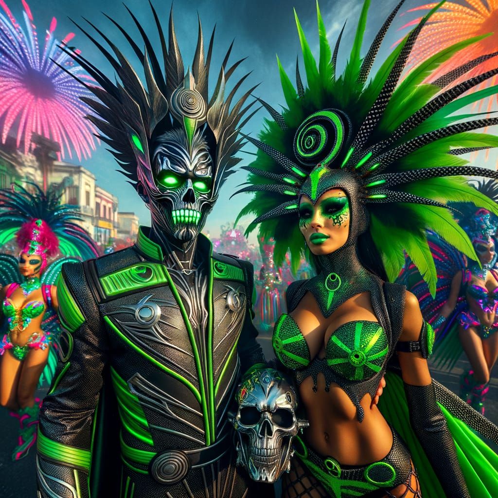Vampire Carnival in Rio de Janeiro