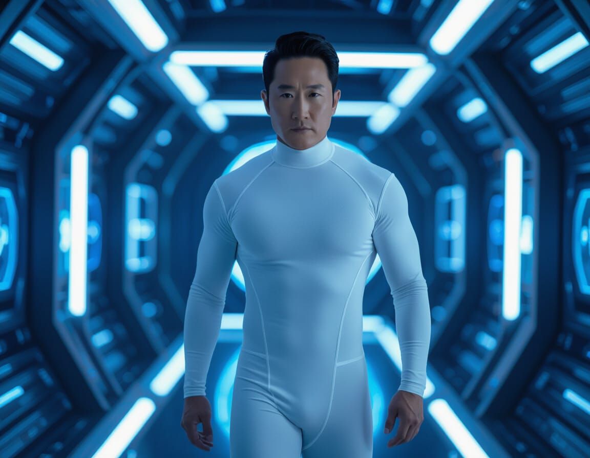 Daniel Dae Kim: Time Traveler in Neon Future