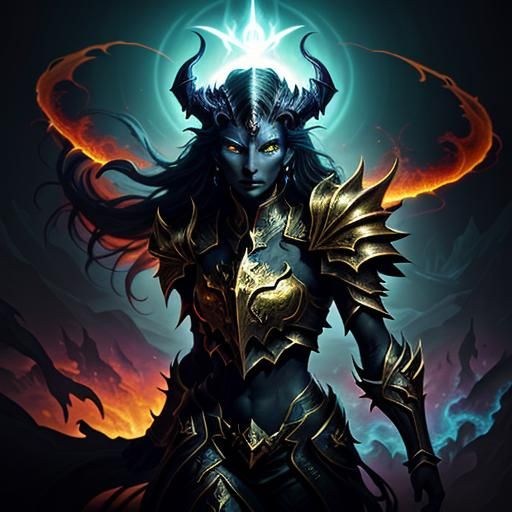 Kirin Death Knight Descends into Hellish Abyss