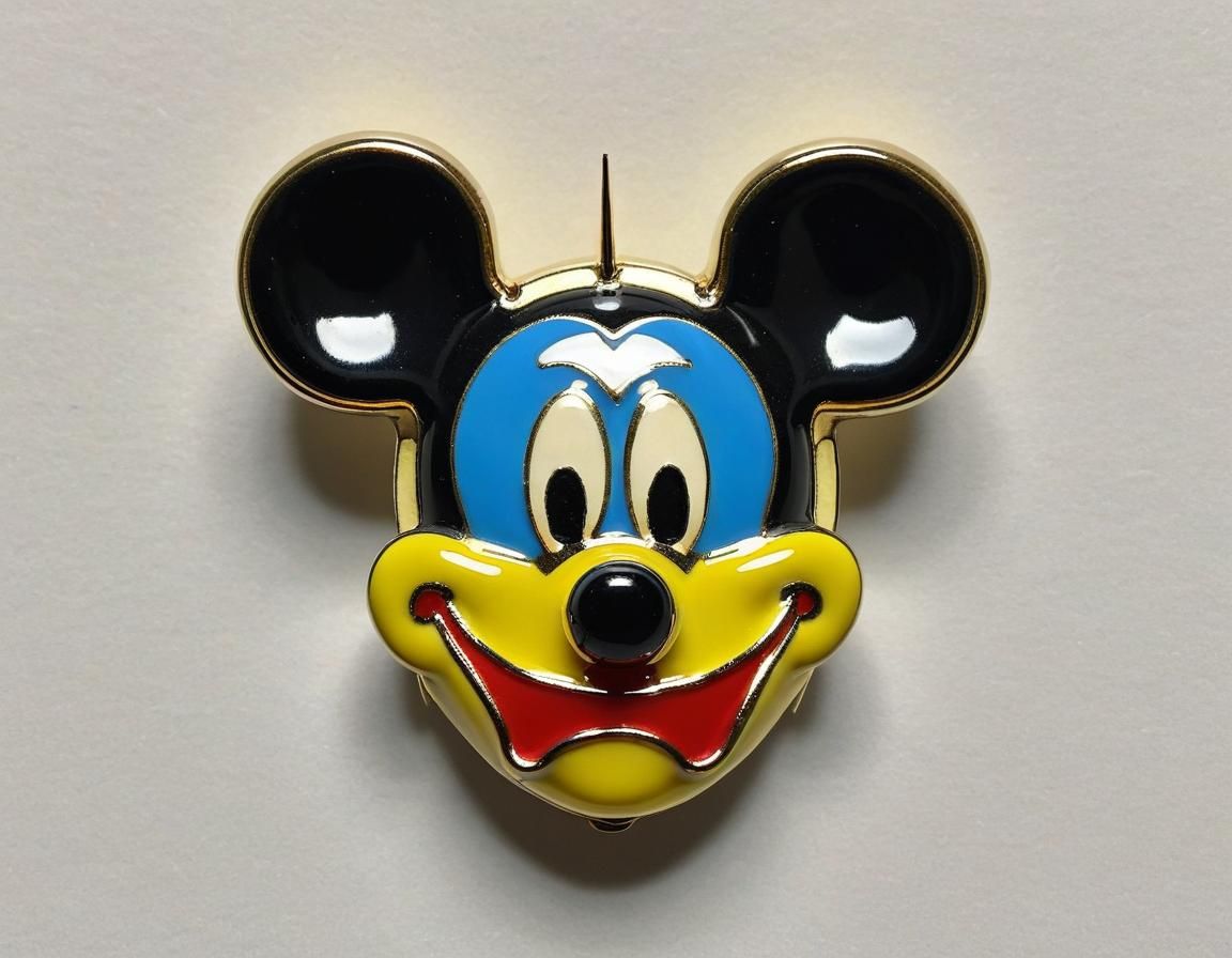 Surreal Cosmic Pinhead Mickey Mouse Monster
