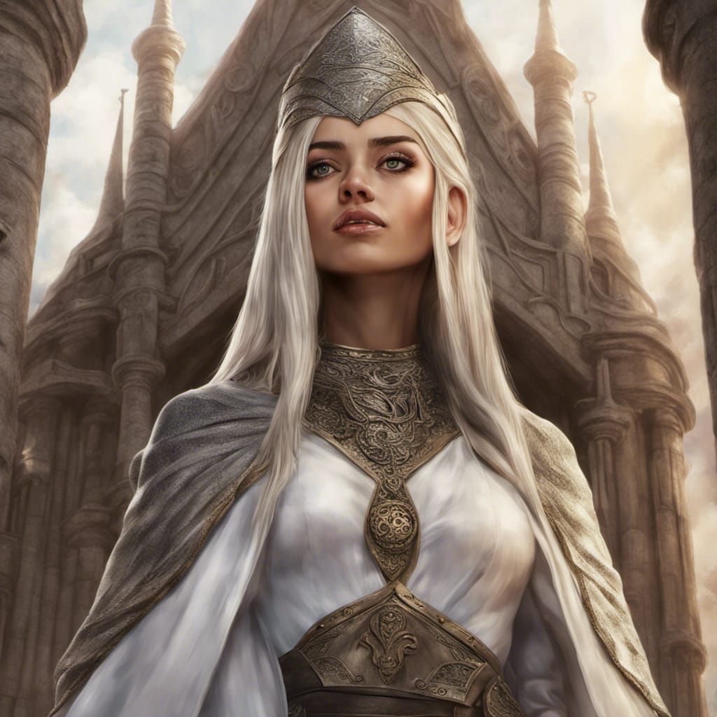 Detailed Digital Illustration of Jasnah Kholin