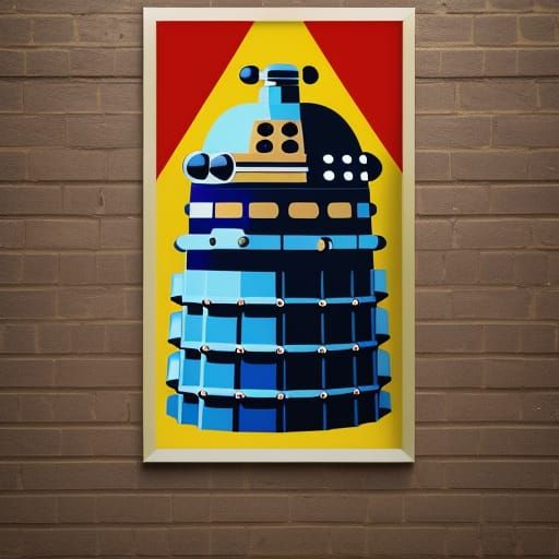 Dalek Propaganda Poster