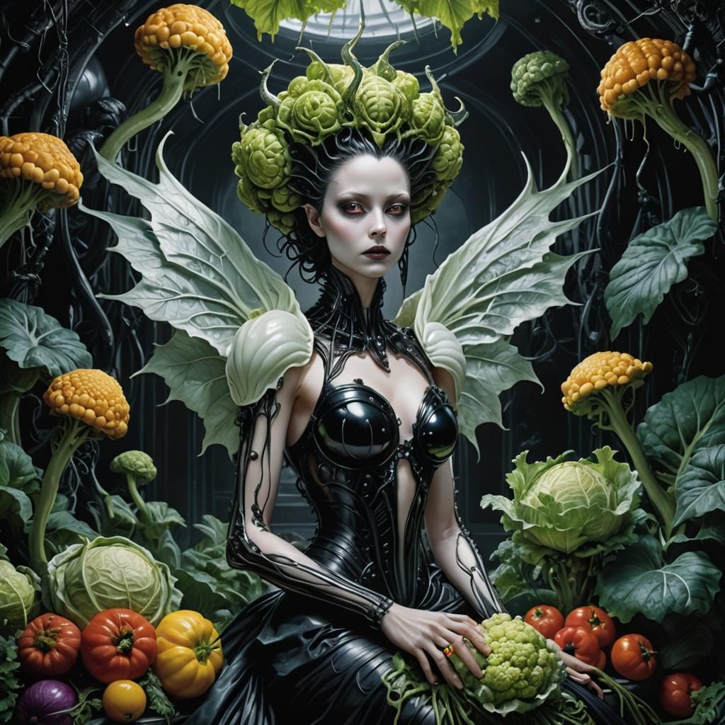 Tim Burton Elfy of Cabbages