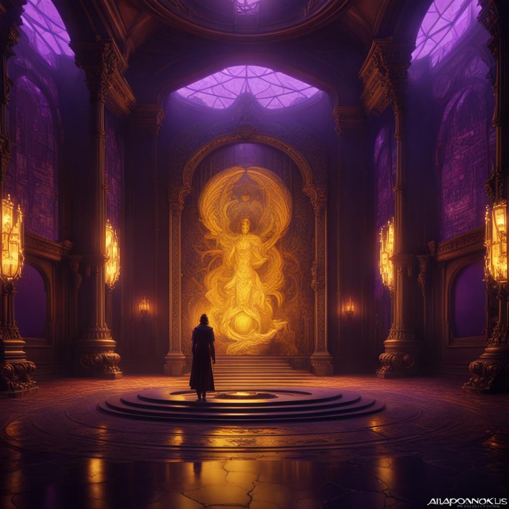 Mindscape: A Dark Fantasy Concept Art