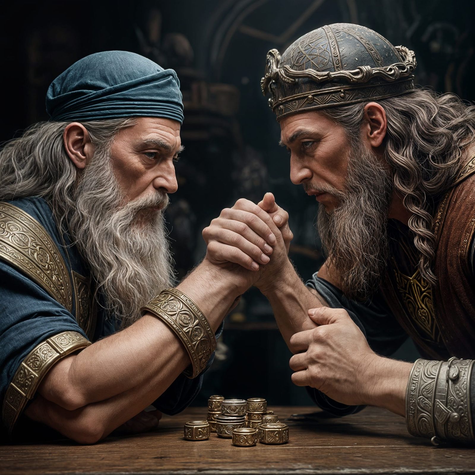 +Michel de Nostradamus vs Leonardo da Vinci+