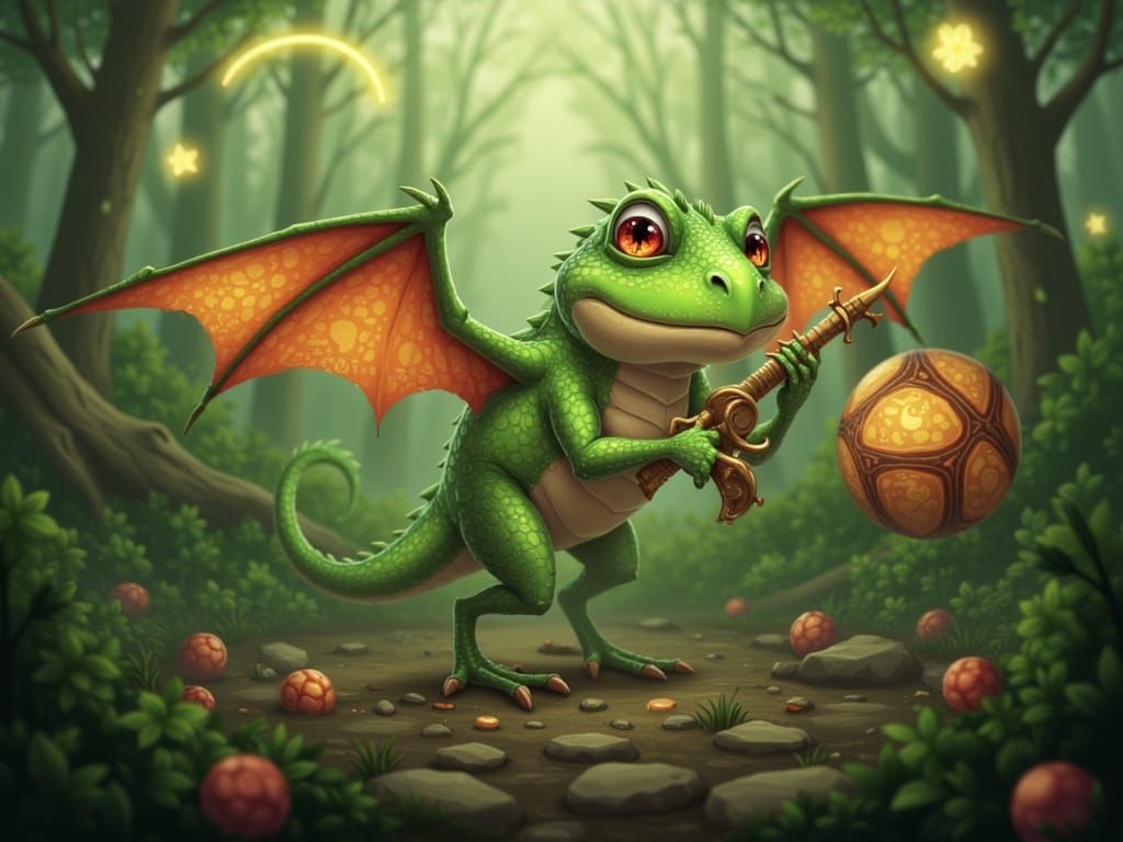 Adventurous Pepe the Frog on an Expedition