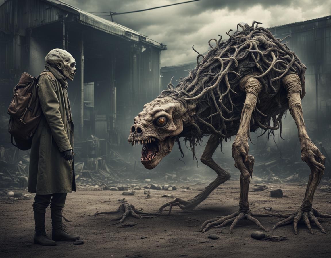 Disturbing Encounter with a Mimicking Creature