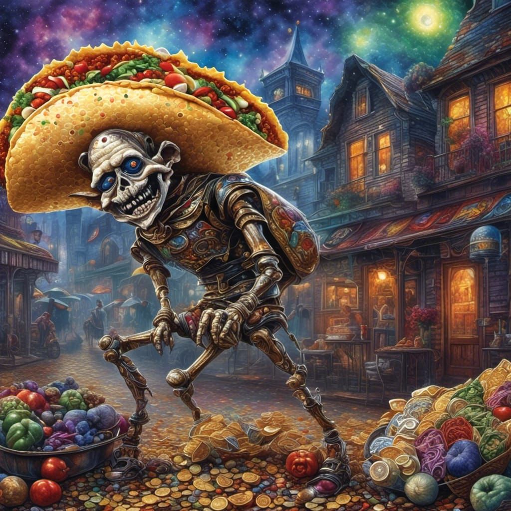 A Mean Nickel Taco At The Farmers Market IV