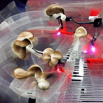 Mushroom Bioelectricity Creates Music