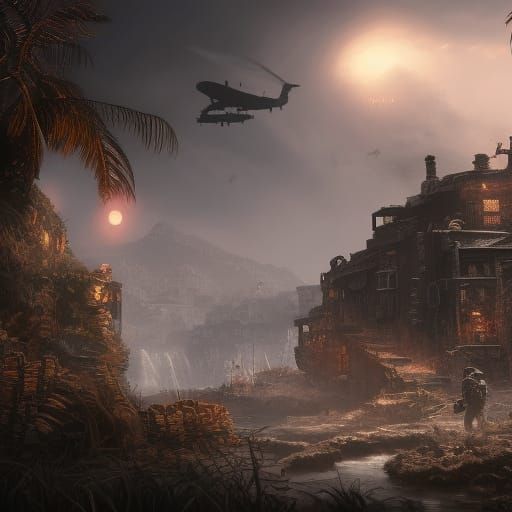 Detailed Matte Painting in Unreal Engine 5