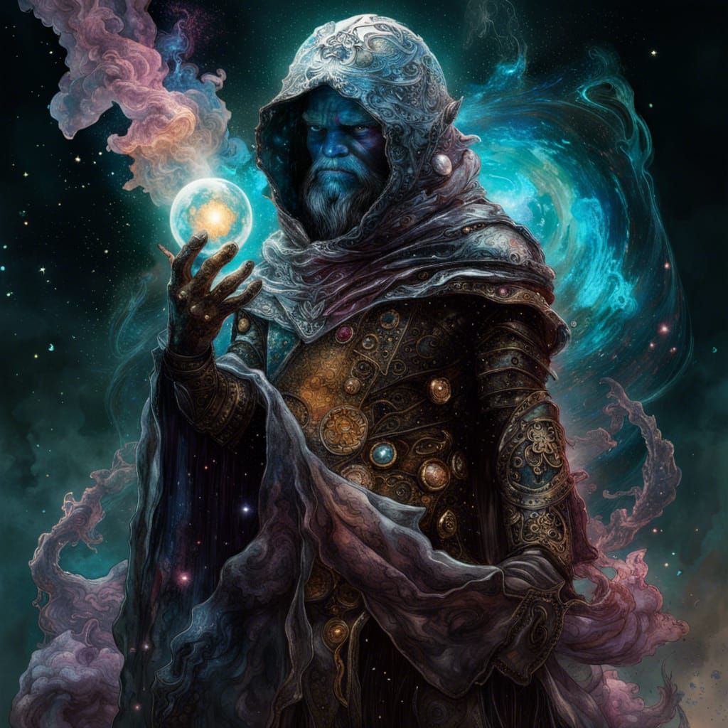 Nebula Ring Masterpiece in Fantasycore Style