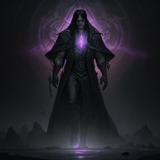 Undertaker Dark Fantasy Concept Art in 8K