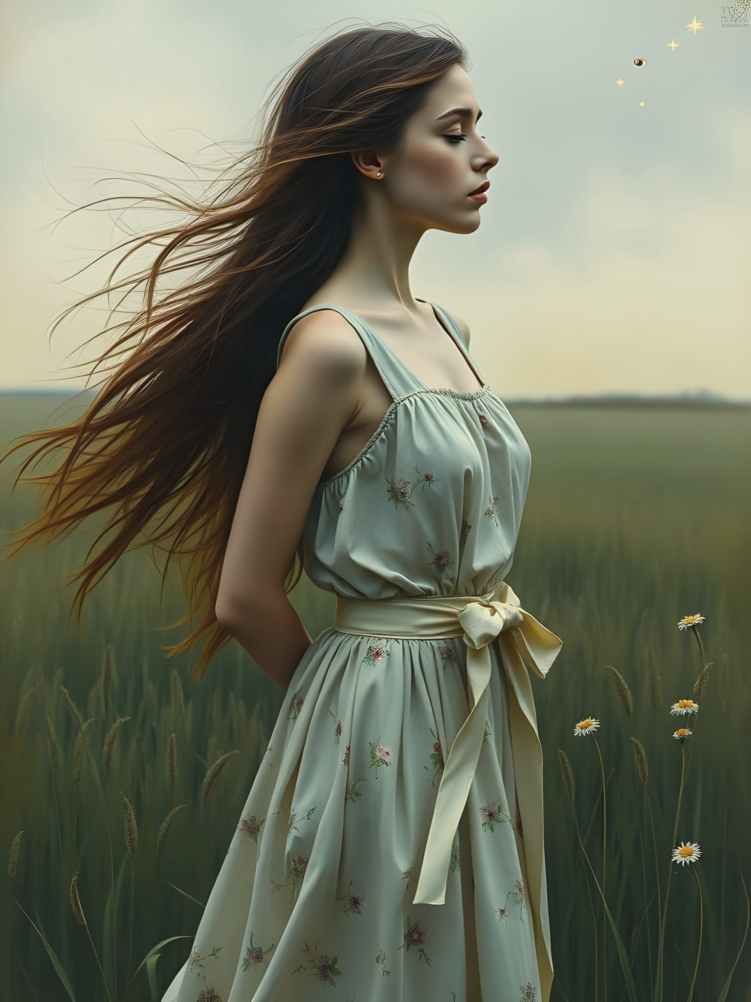Whispering Goddess in Breezy Meadow