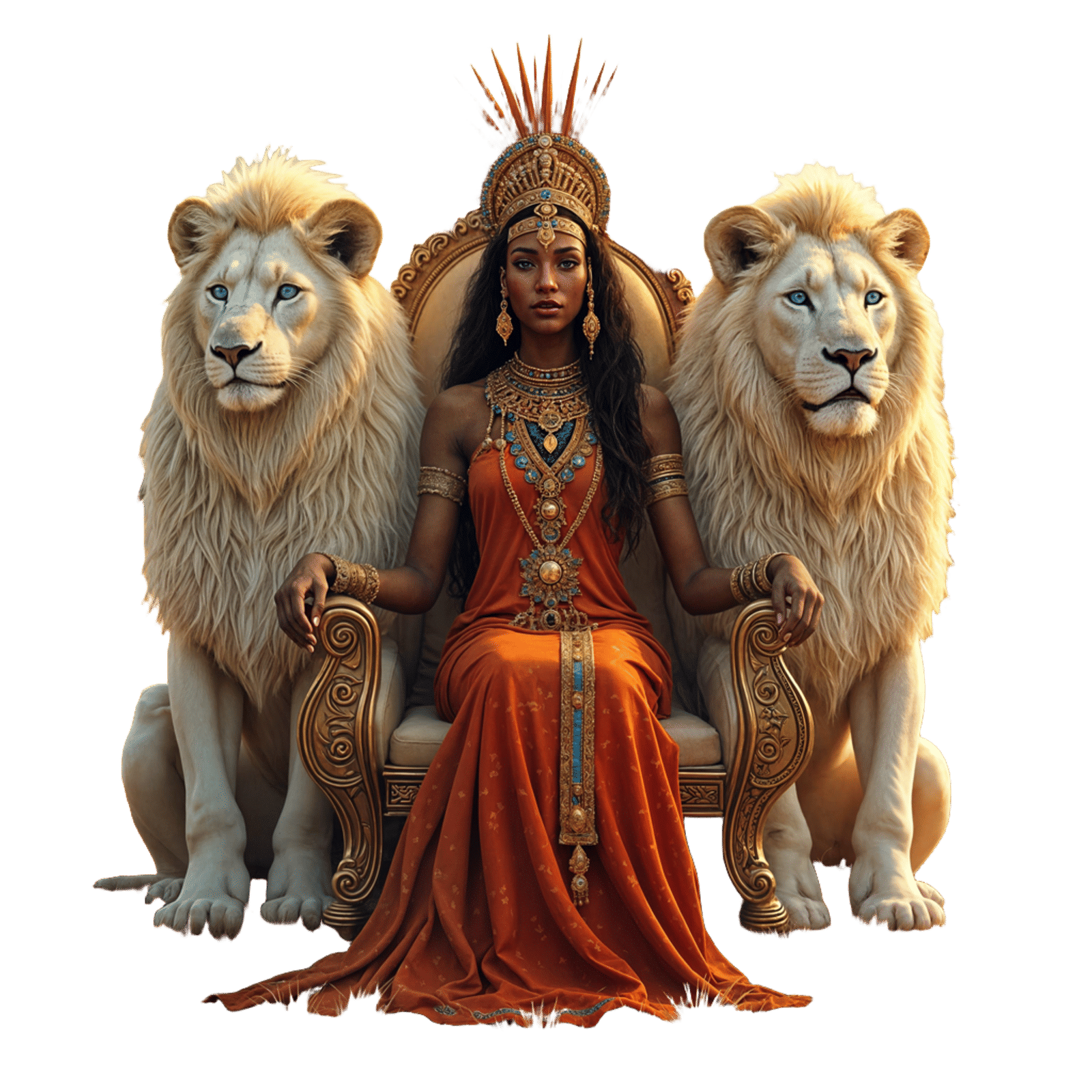 Queen Numbi and the White Lions