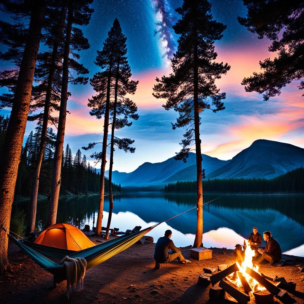 Perfect camping spot