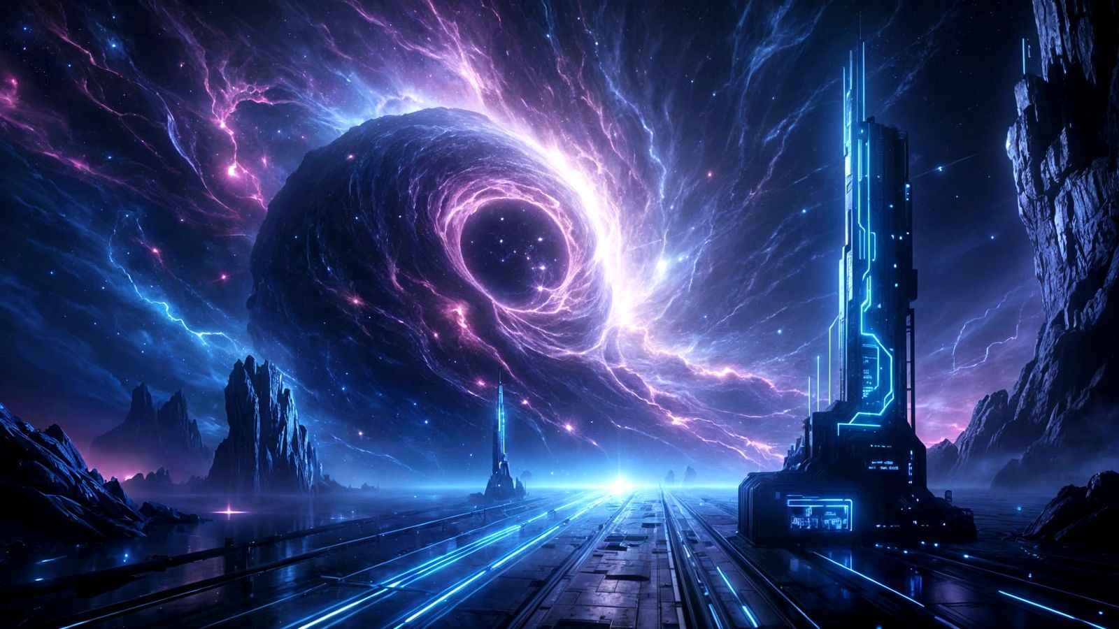 Exploding Black Hole with Glowing Routes