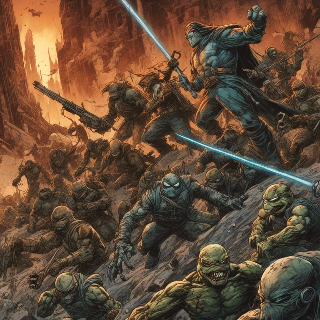 Comic Book Mashup: Heroes and Villains Unite