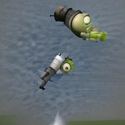 Kerbal Space Program Rocket Launch