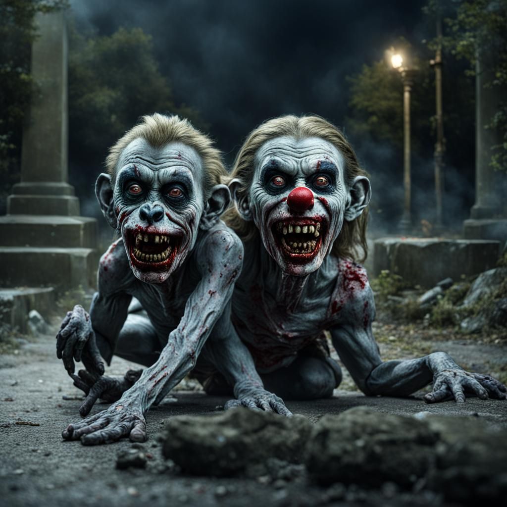 Attack of the 50 Foot Zombie Monkey Clown