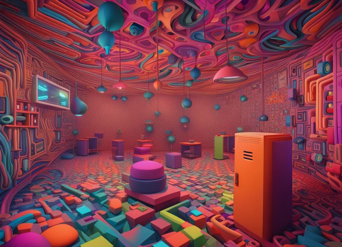 Surreal Backrooms: A Trippy and Complex Async