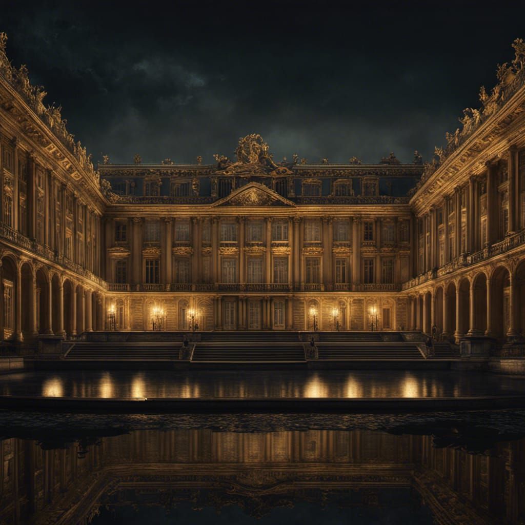 Versailles by night
