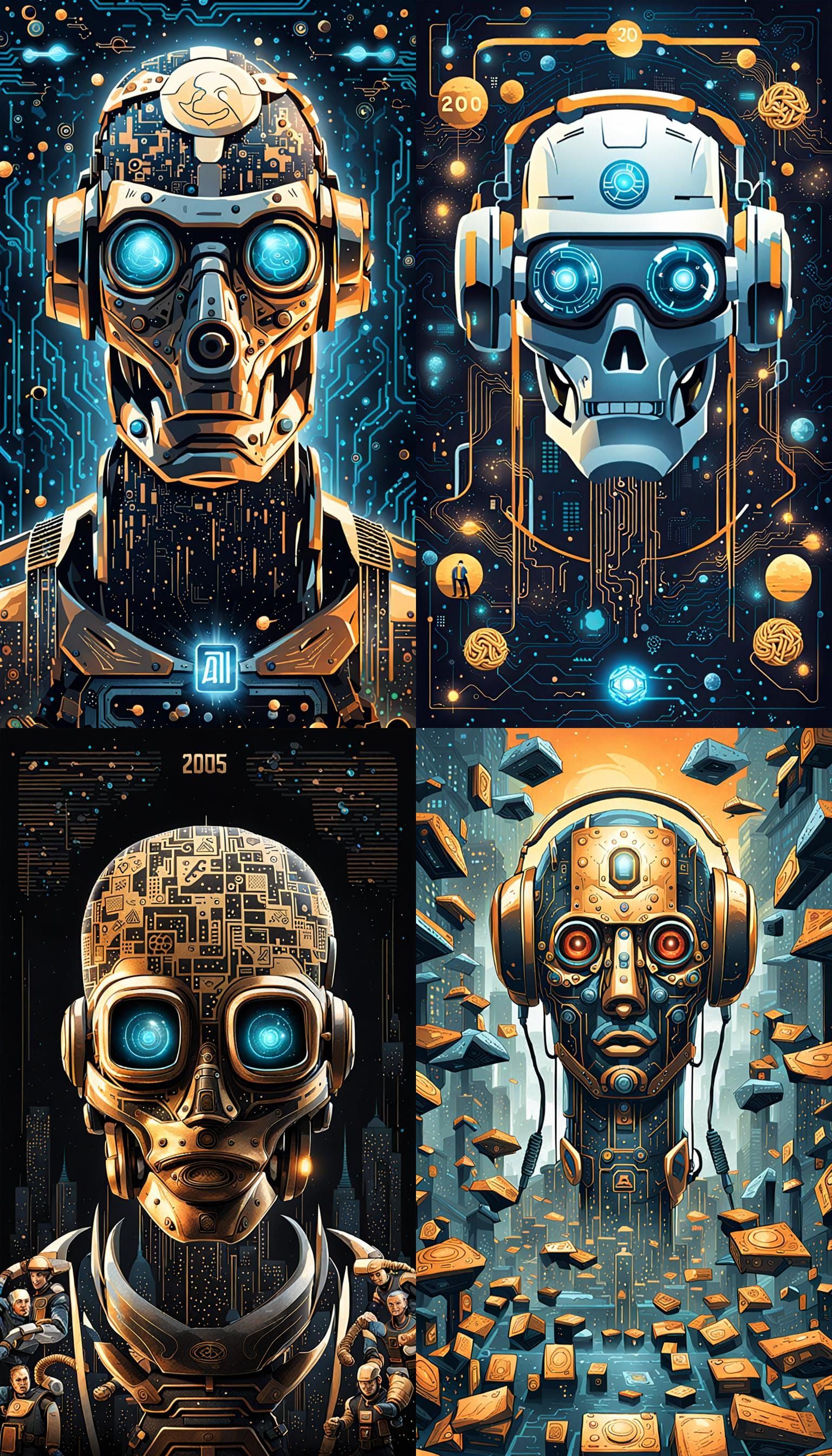 Year 2050: Legends of AI in the Future