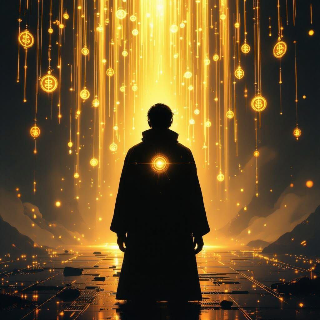 Radiant Ticket Illuminates Golden Fortune Path