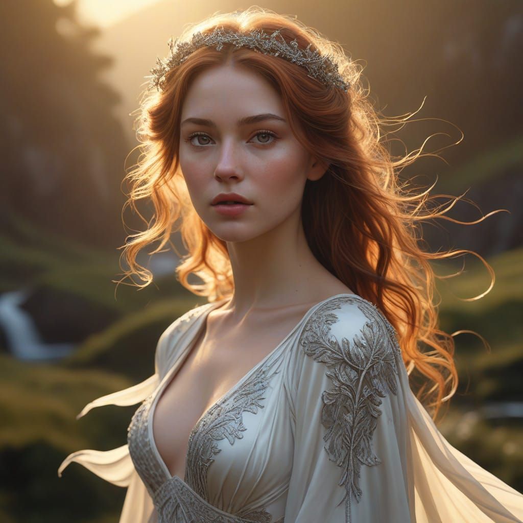 Ethereal Scottish Celtic Goddess