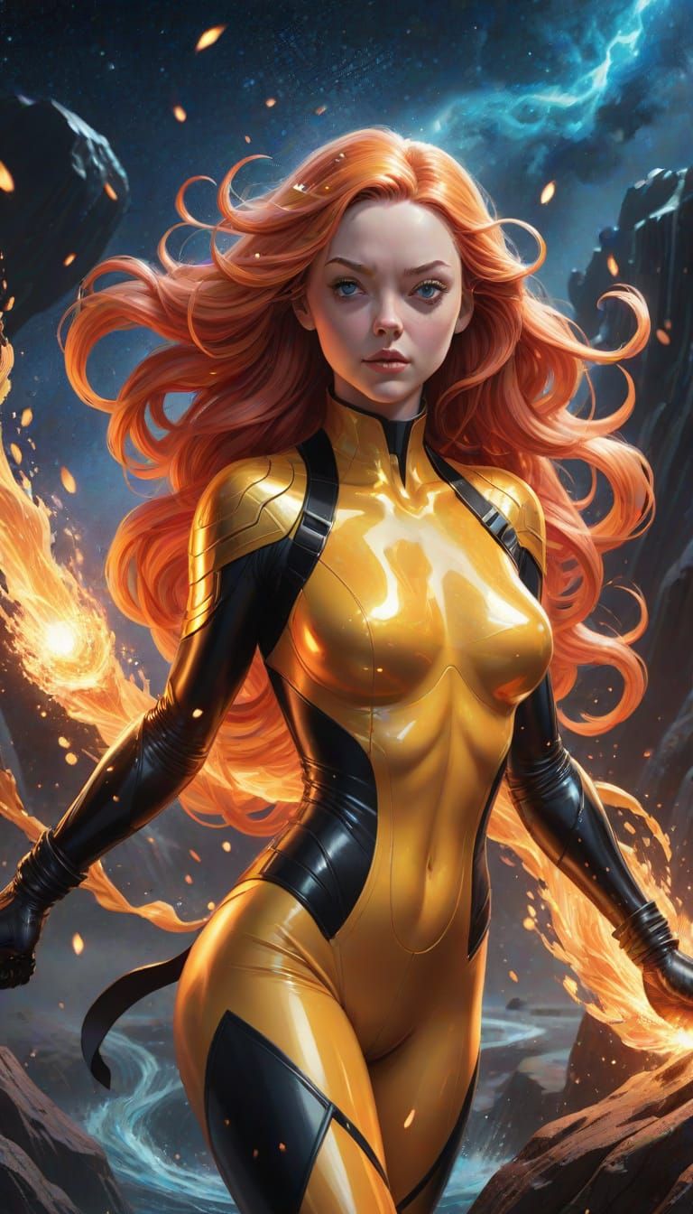 Crystal the Inhuman: Cinematic Portrait by Amanda Seyfried