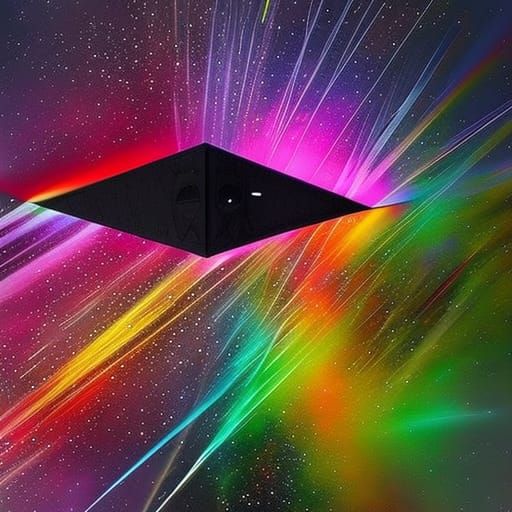 Hyperrealistic Prism of Emotions: Dark Side of the Moon